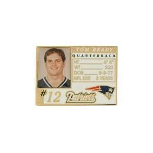  New England Patriots Tom Brady Player Pin: Sports 