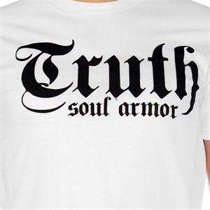  Truth Soul Armor Logo T Shirt   X Large/White: Automotive