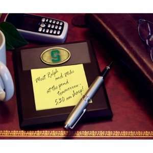   Michigan State Spartans Desk Memo Pad Paper Holder: Sports & Outdoors