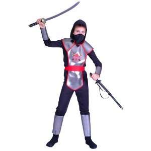  Koga Ninja Halloween Costume Boy   Child Large 10 12: Toys 