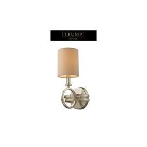 Trump Home 31010 1 New York 1 Light Wall Sconce in Renaissance Silver 