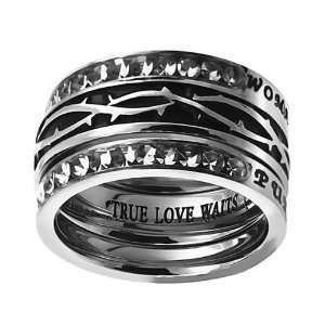   Crown of Thorns True Love Waits Tiara Christian Purity Ring Jewelry