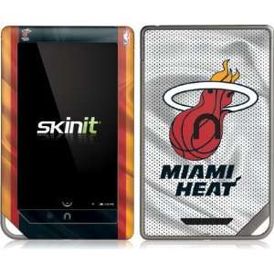 Skinit Miami Heat Away Jersey Vinyl Skin for Nook Color / Nook Tablet 