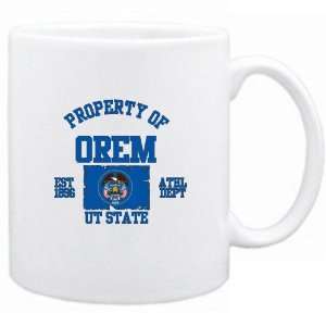   New  Property Of Orem / Athl Dept  Utah Mug Usa City
