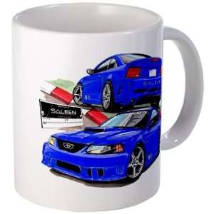 1999 04 Saleen Blue Car Art Mug by   Kitchen 