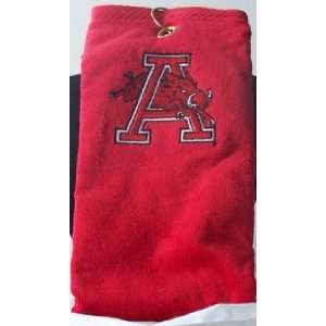    NCAA Arkansas Razorbacks Golf Towel *SALE*: Sports & Outdoors