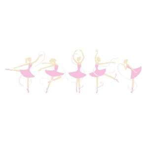  Ballerinas Paint By Number Wall Mural: Everything Else