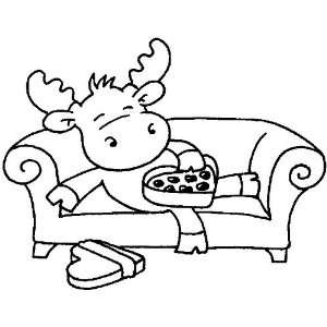  Riley And Company Cling Rubber Stamp Couch Kitchen 