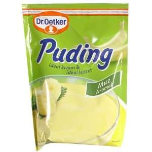 Banana Flavored Pudding (Dr. Oetker Muzlu Puding)   4oz (125g)