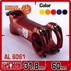 Circus Monkey Stem 31.8 x 60mm 6 Deg 6cm 1   1 / 8  Road MTB Bike Red 