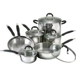  Grand Gourmet Signature Stainless Steel 12 Piece Cookware 