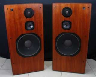 VINTAGE JBL 240TI SPEAKERS IN TEAK GREG TIMBERS DESIGN IN BEAUTIFUL 