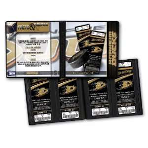  Anaheim Ducks NHL Ticket Album, Holds 64 Tickets Sports 