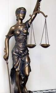 BIG Lady Scales Of Justice Lawyer Statue Attorney Gift  