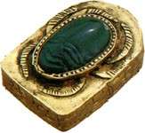 Millions of amulets and stamp seals of stone or faience were fashioned 