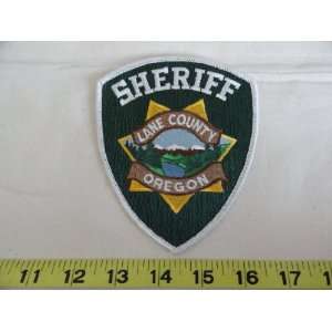  Lane County Oregon Sheriff Patch 