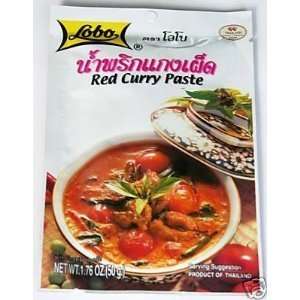  Lobo Brand Thai Red Curry Paste 1.76 Oz (Pack of 3) Thai 