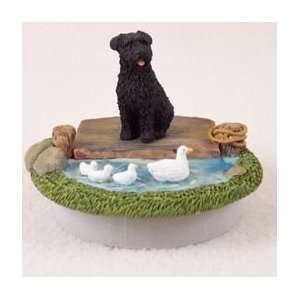  Bouvier des Flandres Candle Topper Tiny One A Day on the 