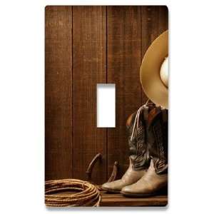  Cowboy Boots and Lariat Decorative Light Switch Cover 