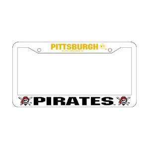  2 Pittsburgh Pirates Car Tag Frames *SALE*: Sports 