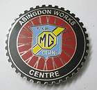 ABINGDON WORKS CENTRE MG CAR CLUB BADGE EMBLEM MG JAGUA