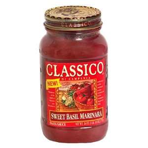 Classico Pasta Sauce, Sweet Basil Marinara, 26 oz (1 lb 10 
