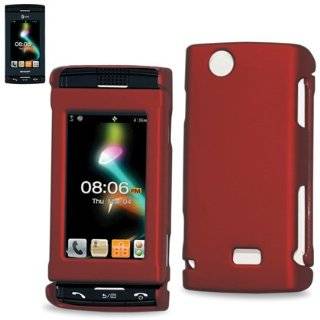    Hard Protector Skin Cover Cell Phone Case for Sharp FX AT&T   RED