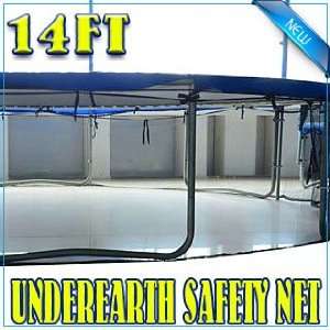   Trampoline Underearth Enclosure Net Good Game Trampoline Parts Sports