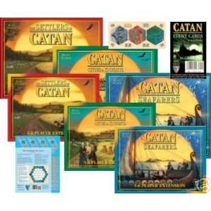  Settlers of Catan MEGA NINE(9) PACK Bundle Toys & Games
