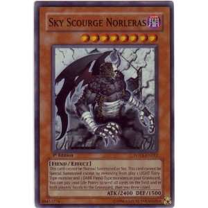   Gi Oh Force of Breaker Sky Scourge Norleras Super Rare Foil Card [Toy