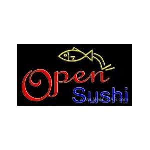  Sushi Open Neon Sign 20 x 37: Home Improvement