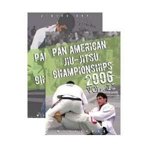  2006 Pan American Jiu Jitsu Championships Complete 3 DVD 