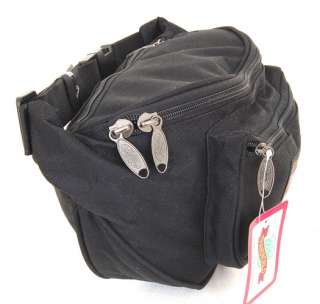 Canvas Fanny Pack Travel Clutch Waist Bag Large Purse Adjustable Strap 