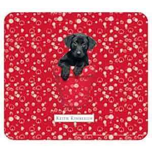  Black Labrador Retriever In Pot Mousepad: Office Products
