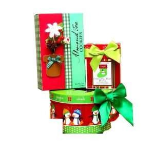 Too Good Gourmet Red Holiday Hatbox Gift Set, 4 Pound Box:  