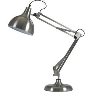  Modern Lalla Lamp in Brushed Steel