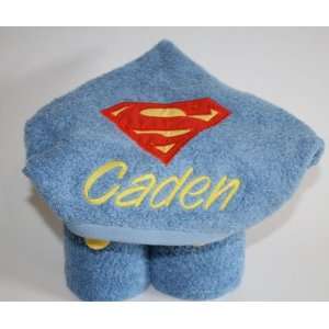  Boys Superman Hooded Towel: Baby