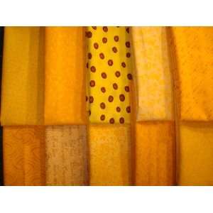   of Yellow Blender Quilting Fabrics, Fat Quarter 