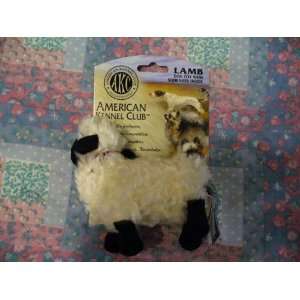 American Kennel Club Small Lamb Dog Toy with Squeaker  