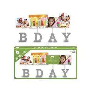  BDAY Wood Photoclip Set Electronics