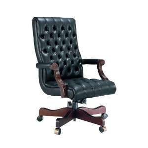   Heritage Series High Back Swivel Chair with Tufts: Office Products