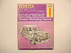 Toyota Corona & Mark II 1969 1974 Haynes Owners Workshop Manual Book 