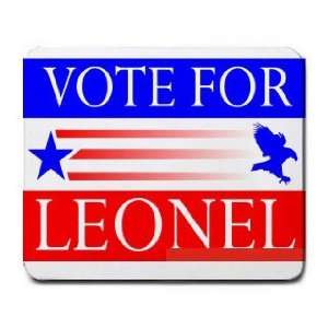  VOTE FOR LEONEL Mousepad