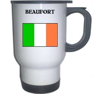 Ireland   BEAUFORT White Stainless Steel Mug