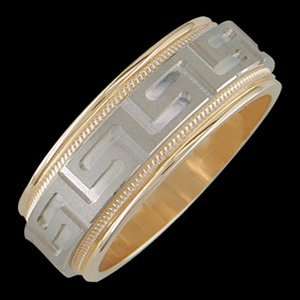  Beaute   size 6.50 Titanium & 14K Gold Band Alain Raphael 