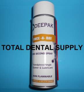 Handpiece Angle Lubricant Cleaner Spray   TOTAL DENTAL  