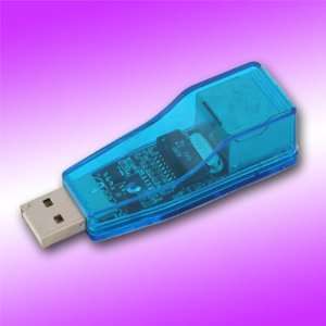  Usb 2.0 10/100 To Ethernet Lan Network Rj45 Adapter 