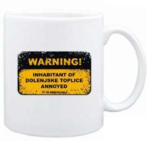   Warning  Inhabitant Of Dolenjske Toplice Annoyed  Slovenia Mug City