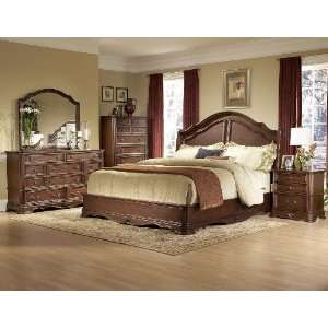   Homelegance Stanfordson Queen Bed and 2 Night Stands