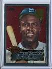 Jackie Robinson 2002 Topps Chrome 1952 Reprint #312 Dodgers *B23